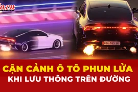 phun lửa, rú ga, 