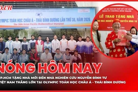 nhà nghiên cứu Nguyễn Đình Tư, tặng nhà, Việt Nam, Olympic Toán học