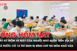 thi tốt nghiệp THPT, đình chỉ thi, test ma túy, trộm xe máy