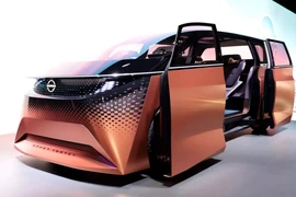 Nissan ra mắt mẫu xe tải nhỏ chạy điện kiểu dáng tương lai 