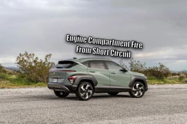 Hyundai Kona 2024 triệu hồi gần 11 ngàn xe có thể bốc cháy