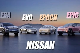 4 mẫu xe điện của Nissan xuất hiện với nhiều công nghệ mới