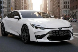 Hình ảnh Toyota Corolla thế hệ mới 2027 thiết kế giống Camry
