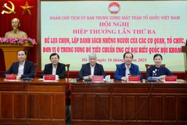 Hôm nay, hiệp thương để lựa chọn 1.093 người ứng cử ĐBQH