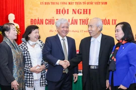 Một số người nghỉ hưu, chuyển công tác, Đoàn Chủ tịch Mặt trận cần bầu bổ sung ủy viên
