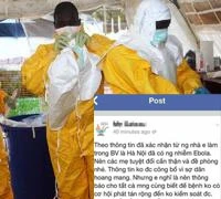 Người tung tin đồn về Ebola sẽ bị xử lý thế nào? 