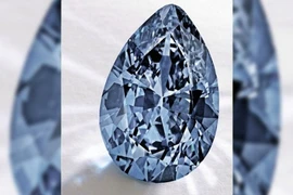 Chiêm ngưỡng viên kim cương xanh có giá kỷ lục 680 tỷ đồng