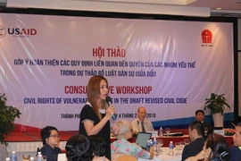 Tổ chức hội thảo góp ý về quyền của Nhóm yếu thế