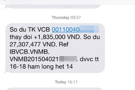 Cô gái được ngân hàng 'chuyển nhầm' 550 triệu vào tài khoản