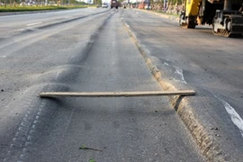 Chưa tìm ra nguyên nhân hằn lún trên quốc lộ