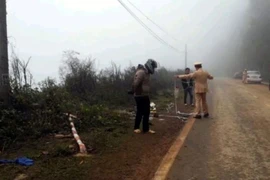 Xe của Phó bí thư huyện lao xuống vực sâu 