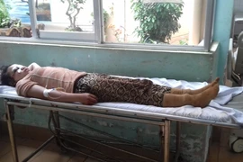 Xe máy xúc mất lái, 1 người chết 6 bị thương