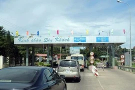 Phan Thiết: Dừng thu phí tại Trạm thu phí Phú Hài từ 1-1-2017