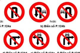 Từ 1-11: Thay đổi biển giao thông cấm rẽ, quay đầu xe