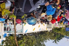 Ùn tắc trên giao lộ Mai Chí Thọ