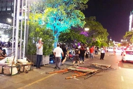 Sáng mai, cấm phương tiện lưu thông trên đường Lê Thánh Tôn