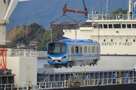 51 toa tàu tuyến metro số 1 sắp về đến Việt Nam