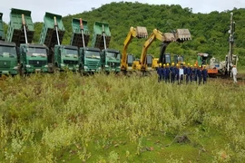 Cao tốc Vĩnh Hảo - Phan Thiết vẫn gặp khó khăn khi thi công