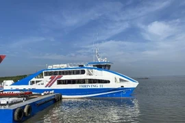 Phà biển Cần Giờ - Vũng Tàu đã điều chỉnh thời gian chạy