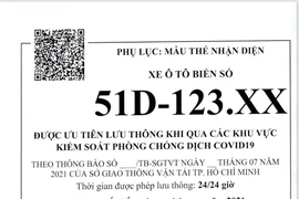 Mới: Đi qua vùng thực hiện Chỉ thị 16 không cần giấy nhận diện phương tiện