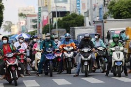 Lượng phương tiện tham gia giao thông ở TP.HCM tăng nhanh chóng