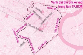 TP.HCM sẽ có vành đai thu phí ô tô lưu thông vào trung tâm TP