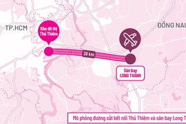 TP.HCM: Đề xuất bổ sung các tuyến đường sắt nhẹ kết nối sân bay và metro