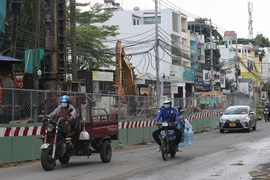 Đường Lương Định Của, TP Thủ Đức đã bắt đầu thi công trở lại