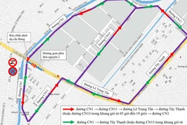 Người dân đi lại khu vực cầu Bưng cần biết điều này