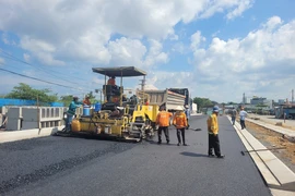 Đường Hoàng Hữu Nam sắp hoàn thành, tăng cường kết nối với khu vực sầm uất của TP Thủ Đức