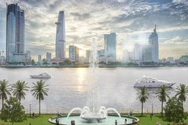 Lộ diện hình ảnh đài phun nước ở công viên bờ sông Sài Gòn