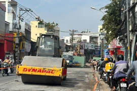 Lãnh đạo TP Thủ Đức yêu cầu làm ngày làm đêm dự án thoát nước đường Võ Văn Ngân