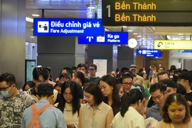 Trong ngày bầu cử, người dân sẽ được đi metro số 1 miễn phí