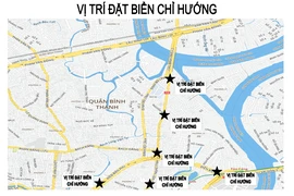 Lộ trình đi lại khi cấm ô tô lưu thông qua cầu Bình Triệu 1