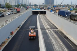 Sáng nay thông xe hầm chui nút giao An Phú, loại xe nào được lưu thông?