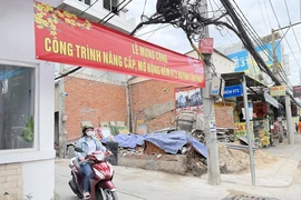Phường Tân Mỹ nâng cấp hẻm từ 1,6m lên 4m