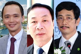 Ông Trịnh Văn Quyết, ông Đỗ Hữu Hạ và ông Bùi Thành Nhơn là những người giàu trên sàn chứng khoán Việt Nam