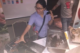 Các loại hải sản như cá hồi, tôm hùm, cua hoàng đế...từ Mỹ sẽ được nhập khẩu vào VN ngày càng nhiều- Ảnh: PM