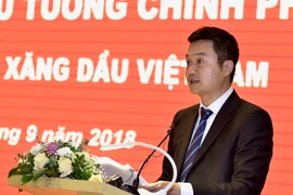 Chủ tịch HĐQT Petrolimex Phạm Văn Thanh phát biểu tại buổi làm việc- Ảnh: VGP