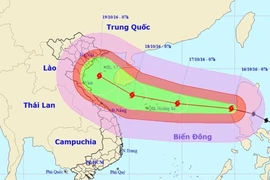 Bão Sarika cấp 17 ảnh hưởng từ Nha Trang tới Quảng Ninh