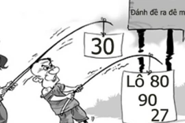 Phá đường dây lô đề 2 tỉ đồng mỗi ngày