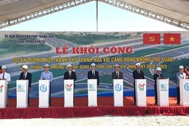 Khởi công tuyến đường hơn 3.500 tỉ đi Cảng hàng không Thọ Xuân