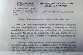 Vụ trường xuống cấp ở Thanh Hóa: Khắc phục ngay trước năm học mới
