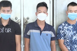 3 thanh niên cướp giật túi xách phụ nữ đi đường ở Thanh Hóa 