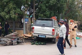 Khởi tố tài xế xe biển xanh ở Thanh Hóa gây tai nạn làm chết 2 người 