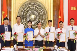 Tỉnh ủy Thanh Hóa trao quyết định bổ nhiệm nhiều nhân sự mới