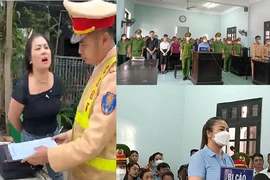 Người phụ nữ đòi hôn cảnh sát giao thông lãnh án 20 tháng tù