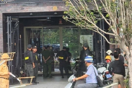 Nhiều cảnh sát khám xét nhà 'Mạnh gỗ' ở Thanh Hóa