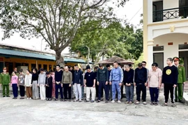 Triệt phá đường dây 'thông báo trúng thưởng', tạm giam 35 người