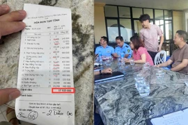 Công an Sầm Sơn thông tin về hóa đơn bữa ăn tối có món ghẹ đỏ 12 triệu đồng 